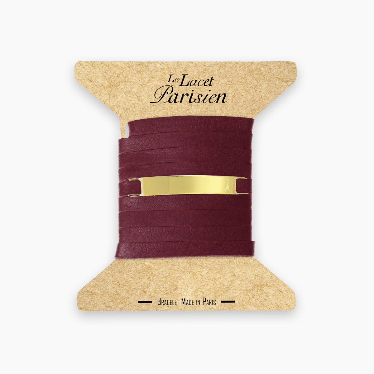 CAMILLE <br> Burgundy Leather