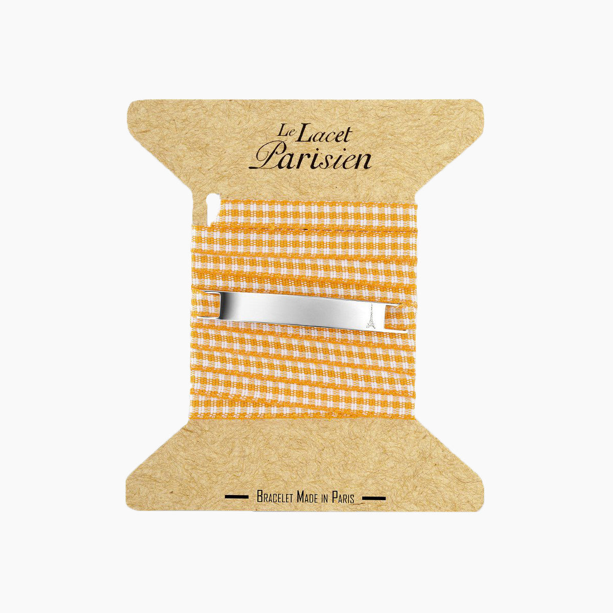 Bracelet fille vichy orange