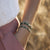 bracelet double femme cuir