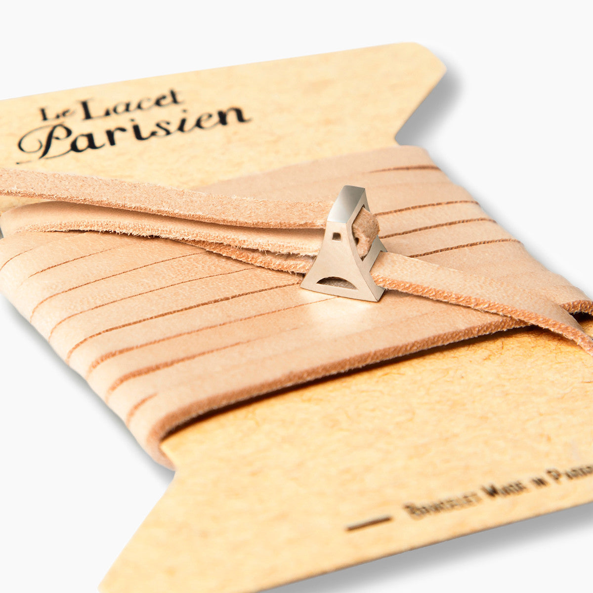 bracelet cuir femme naturel