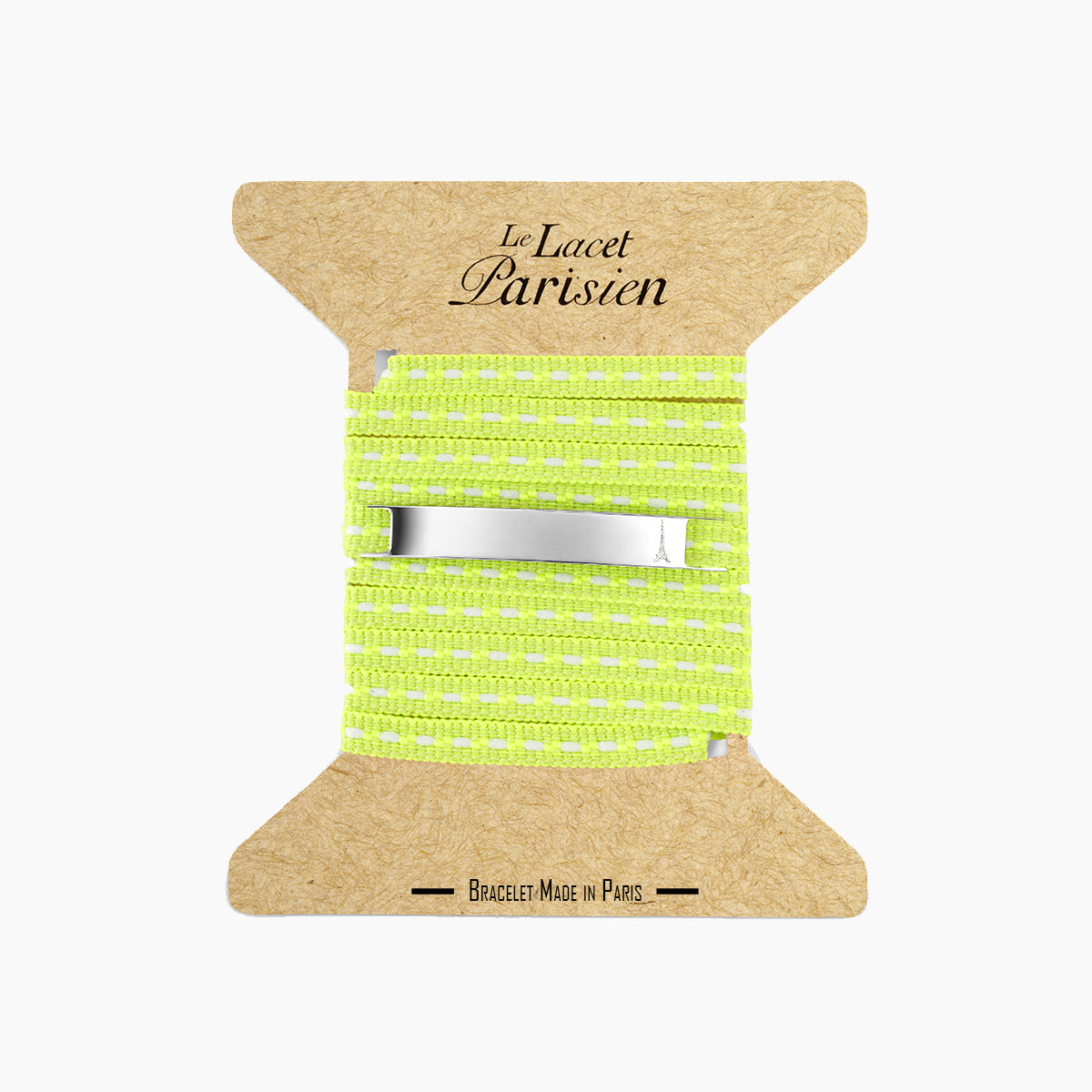 Bracelet cordon, Bracelet enfant personnalisable anis | LE LACET PARISIEN®