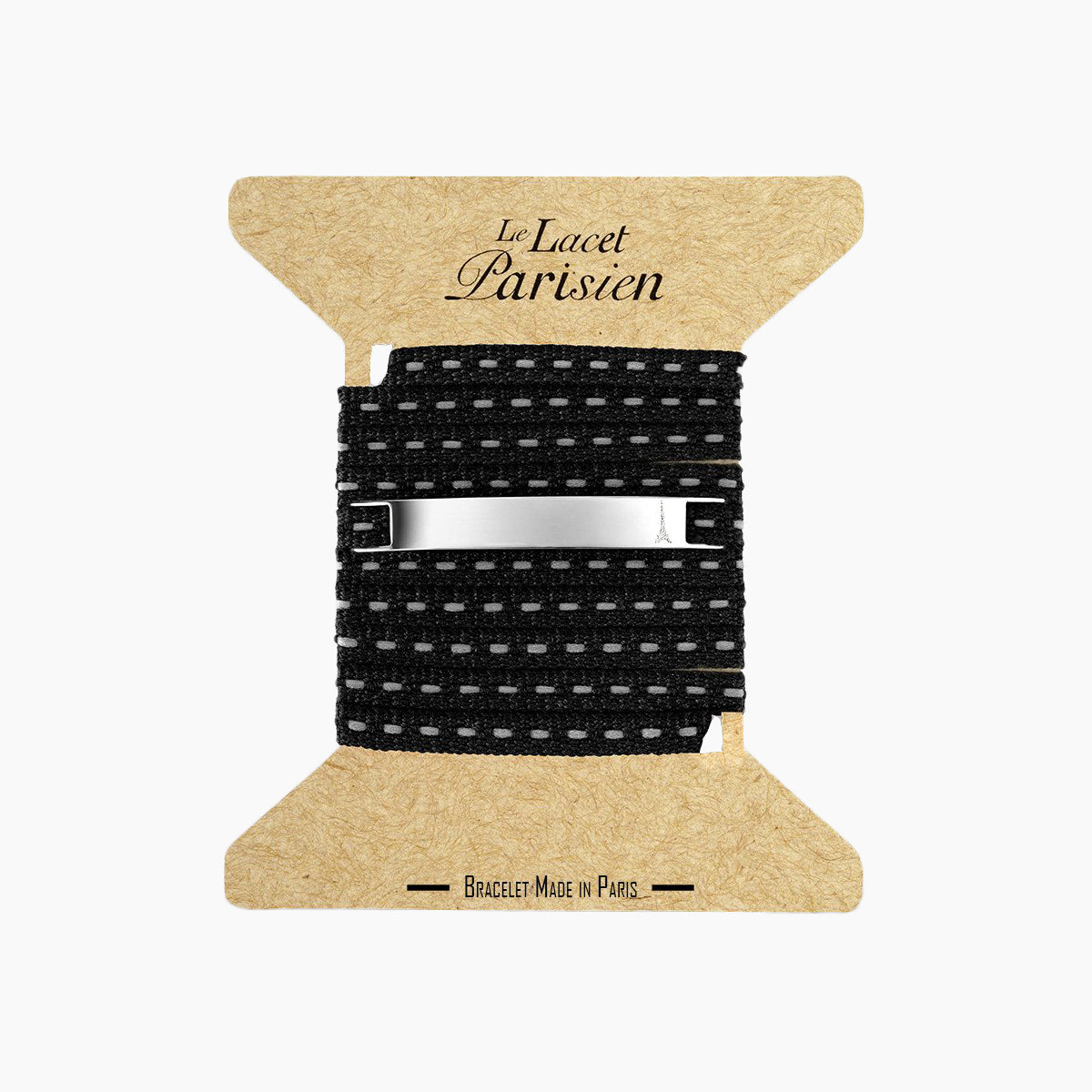 Bracelet cordon noir