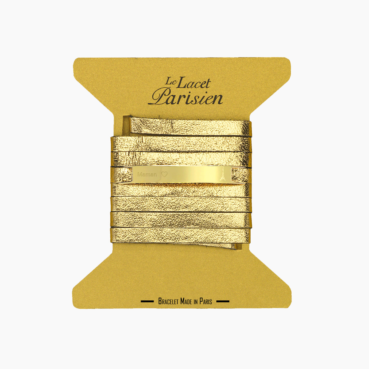 Bracelet MAMAN or metallisé