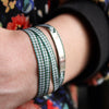 Pearl gray girl bracelet