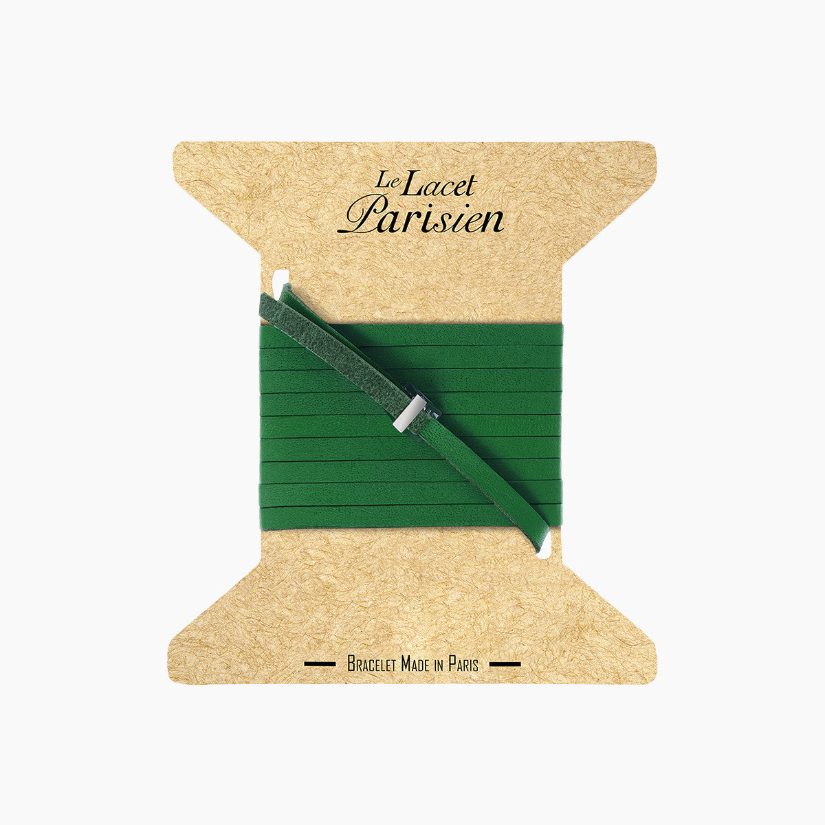 bracelet cuir femme vert